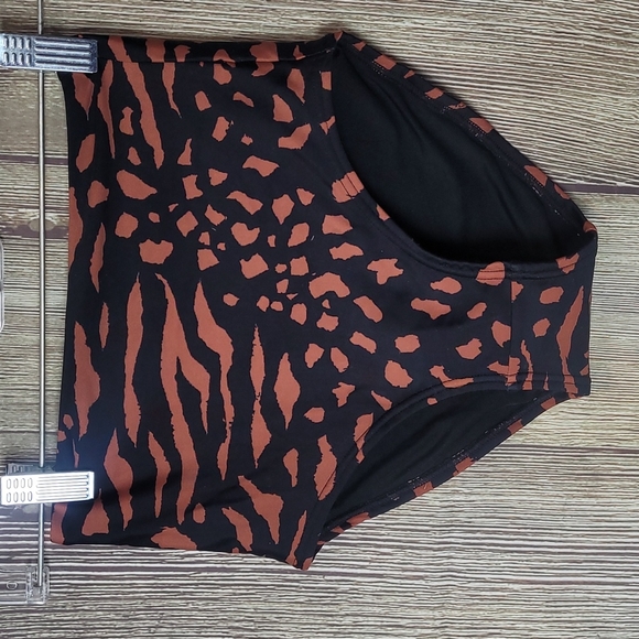 Madewell Other - Madewell Bikini Bottoms Sz XS Leopard Brown Black